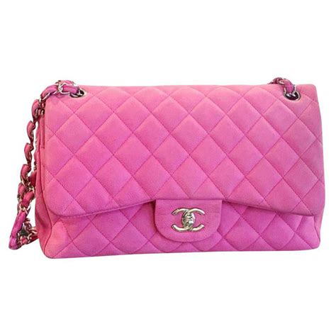 chanel two pocket bag|Chanel pink ref bag.